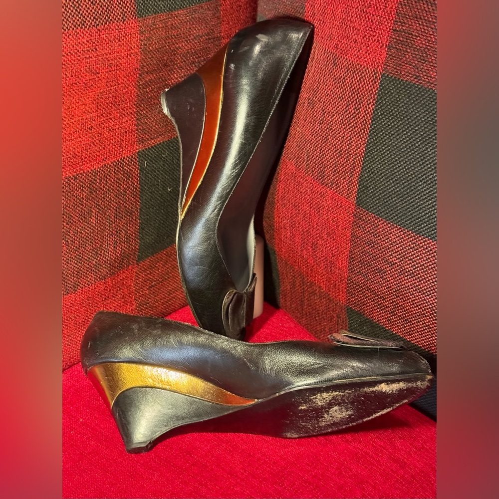 Franco Caresana 2.5” wedge heels size 41 - Picture 6 of 6